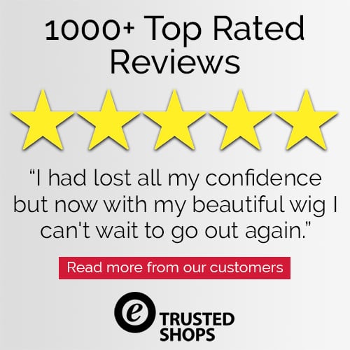 Trusted Shops Customer 5 Star Review for Joseph's Wigs' Synthetic Wigs
