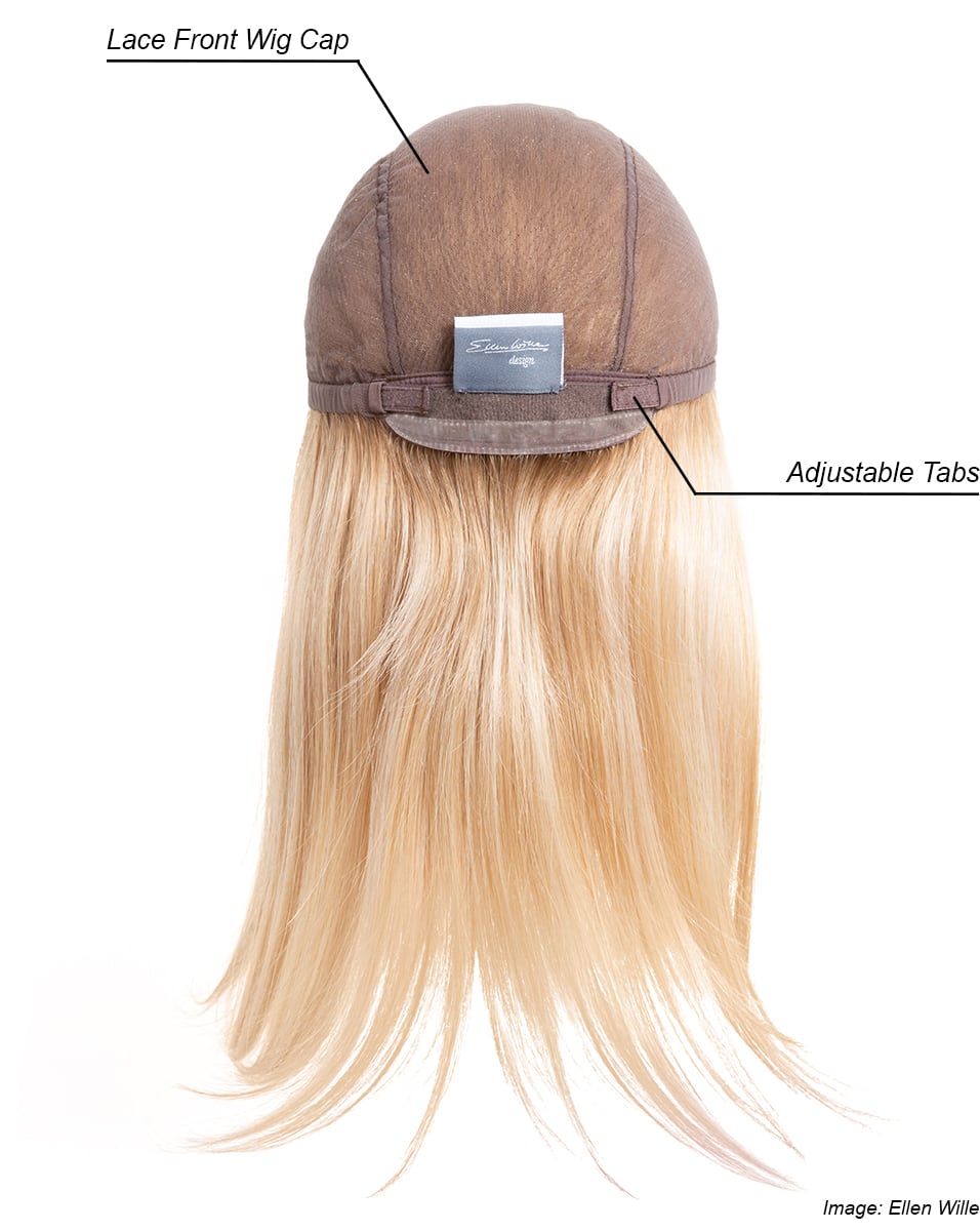 Ellen Wille lace front wig cap construction